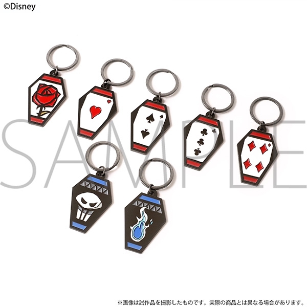 ツイステ イデア ゴーストマリッジ ミニアクリルスタンド メタルキーホルダー ツイステ】ディズニー ツイステッドワンダーランド アイコン